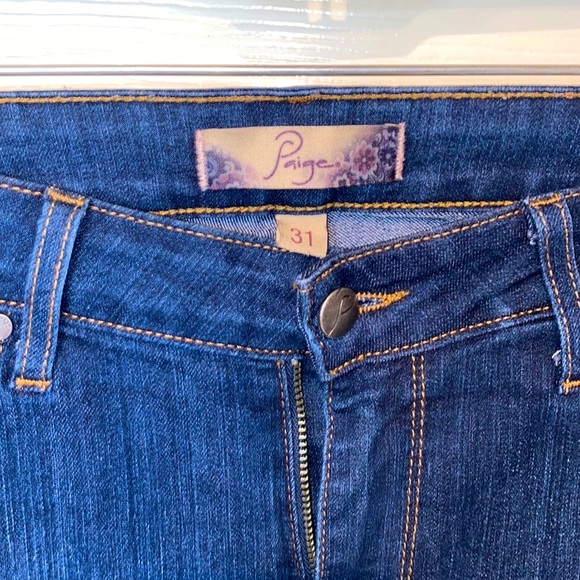Paige Denim Cropped Jeans - Picture 3 of 5